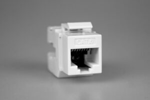 RJ45 adatátviteli csatlakozó modul- fehér