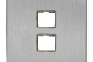 Dupla adatátviteli aljzat keret- szálcsiszolt acél