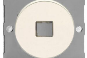 Sorolható szimpla adatátviteli aljzat keret - matt fehér