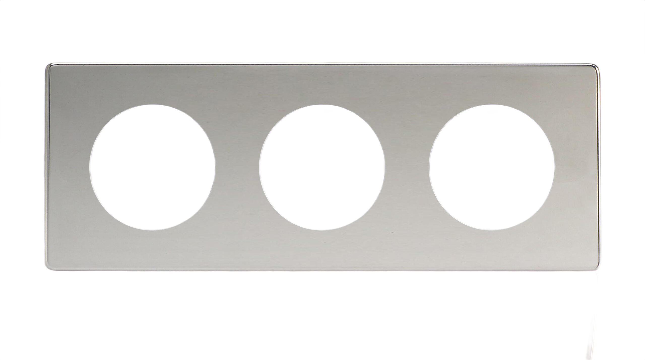 Hármas keret - fényes króm - Image 2