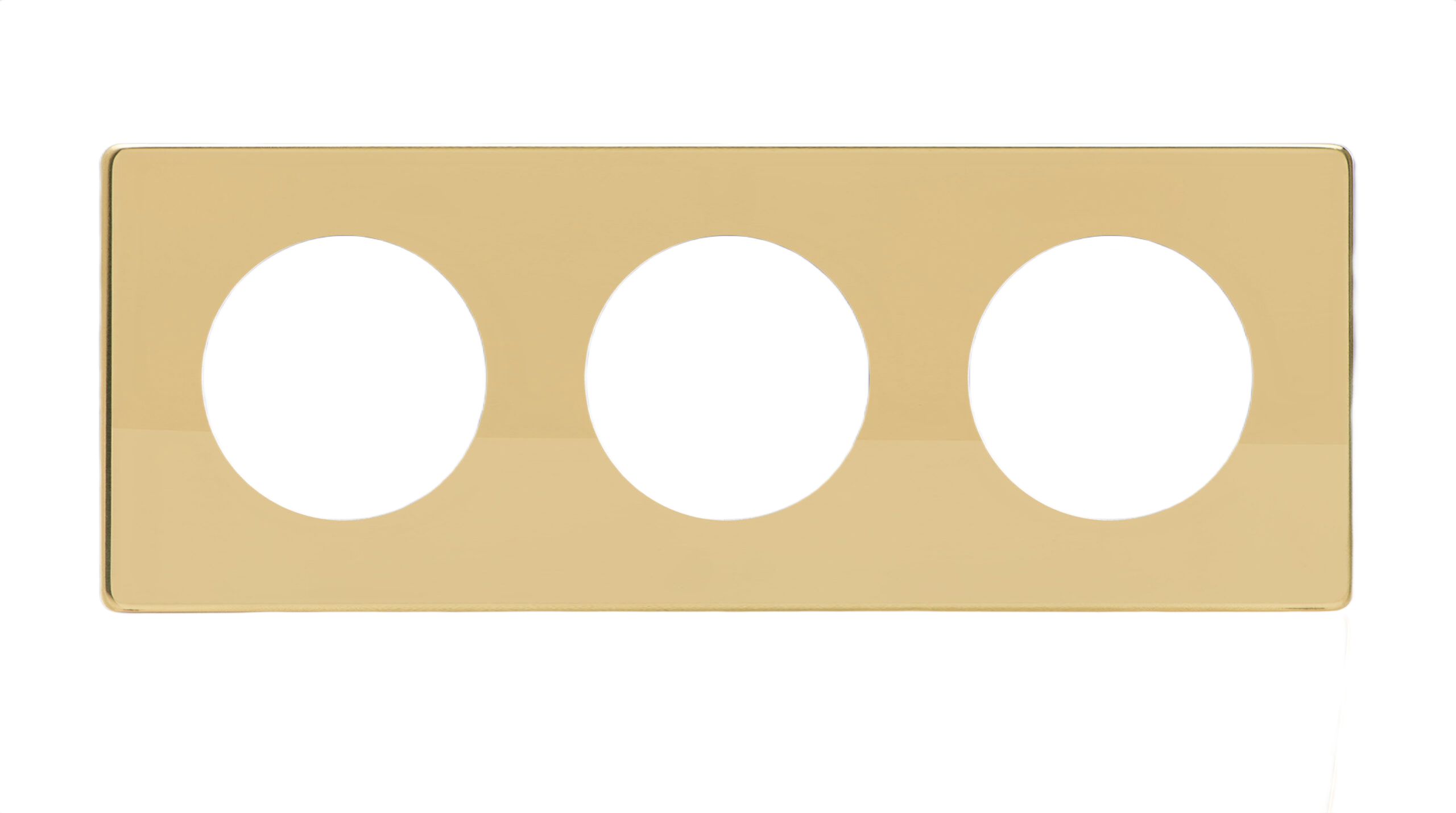 Hármas keret - fényes réz - Image 2