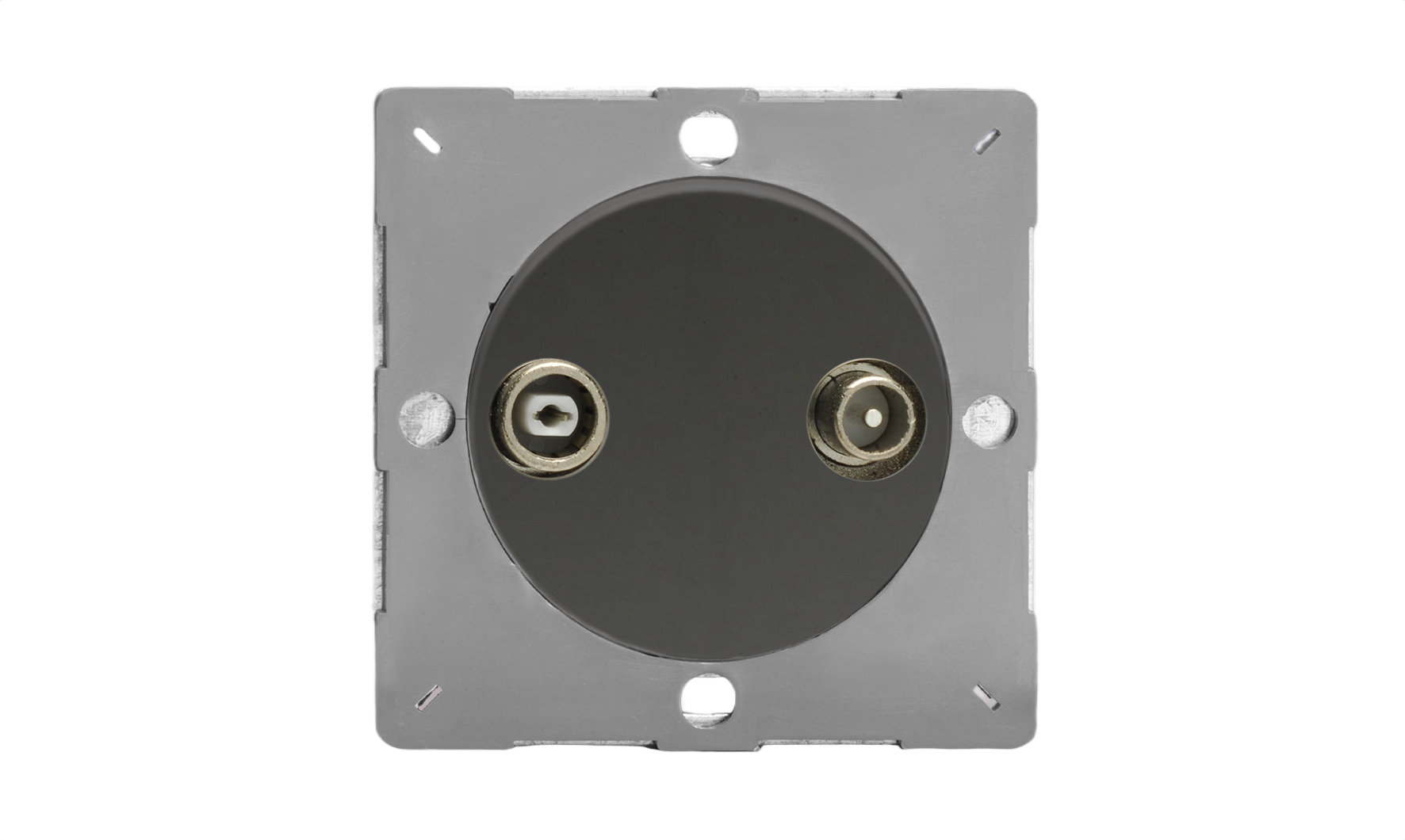 Sorolható RTV koax aljzat - iridium - Image 2