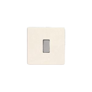 Szimpla váltó/egysarkú billenőkapcsoló - matt fehér - Image 2